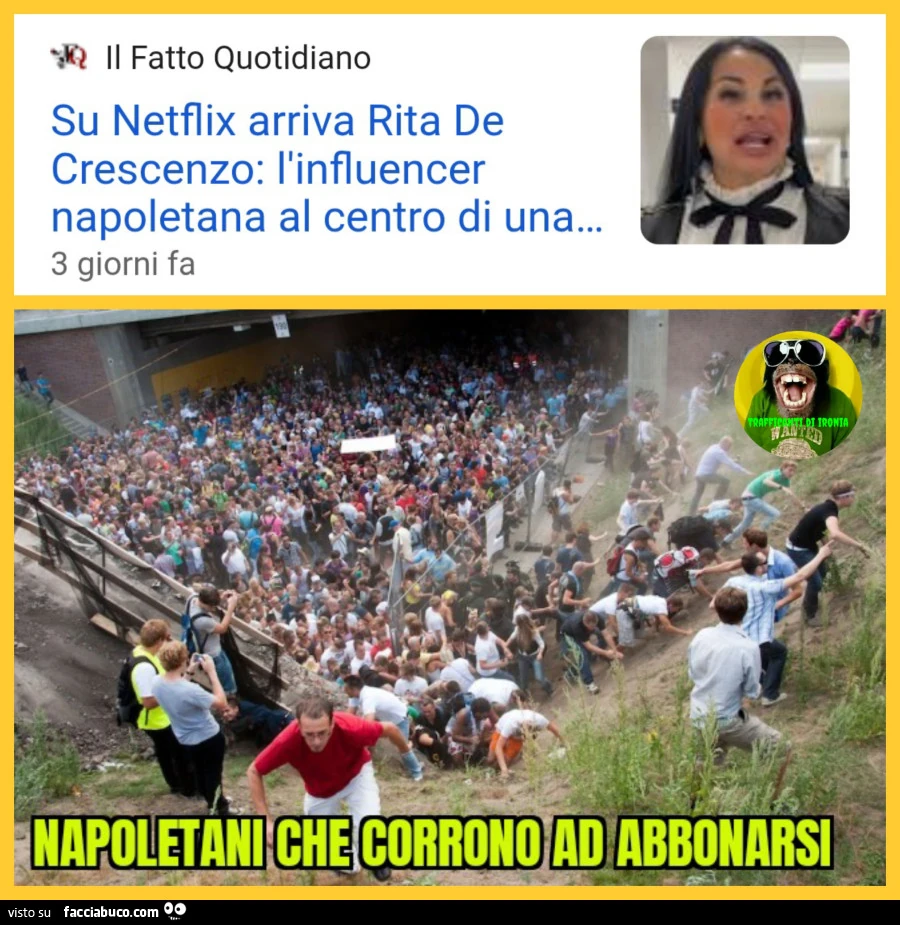 Su netflix arriva rita de cre scenzo linfluencer napo letana