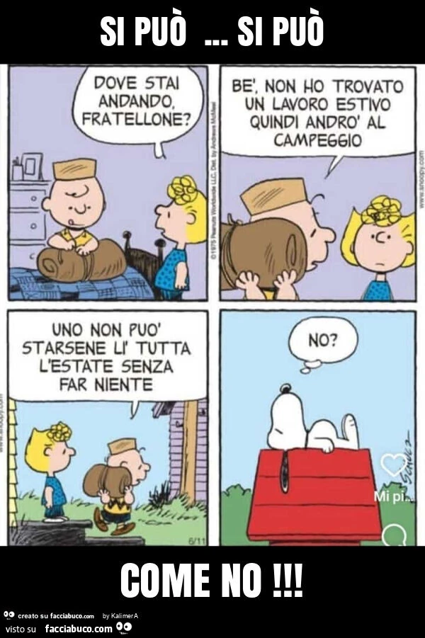 Si può&hellip; si può come no