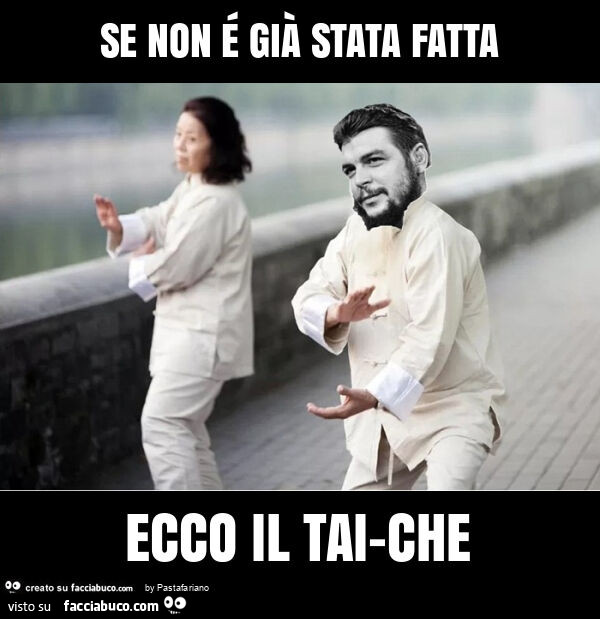 Se non é già stata fatta ecco il tai-che