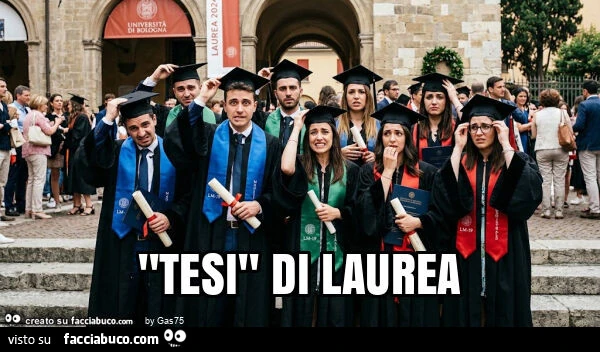 "tesi" di laurea