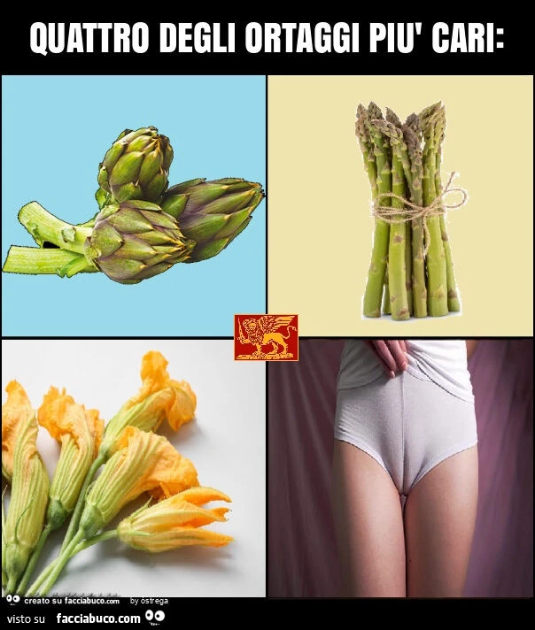 Quattro degli ortaggi più cari patate figa