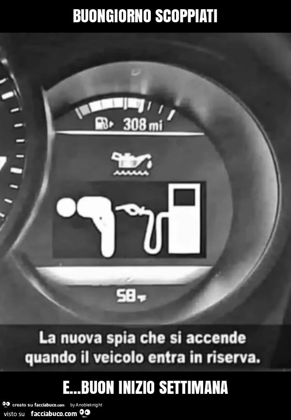 Buongiorno scoppiati e&hellip; buon inizio settimana