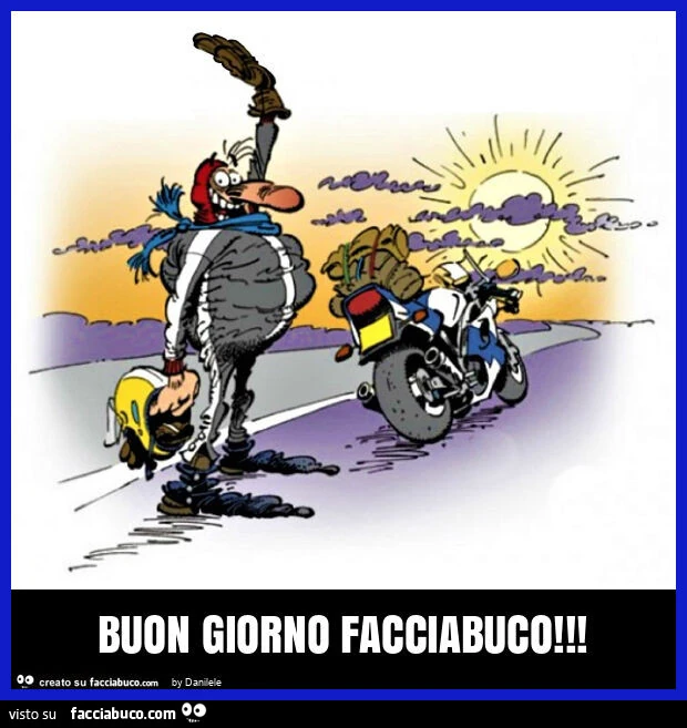 Buon giorno facciabuco