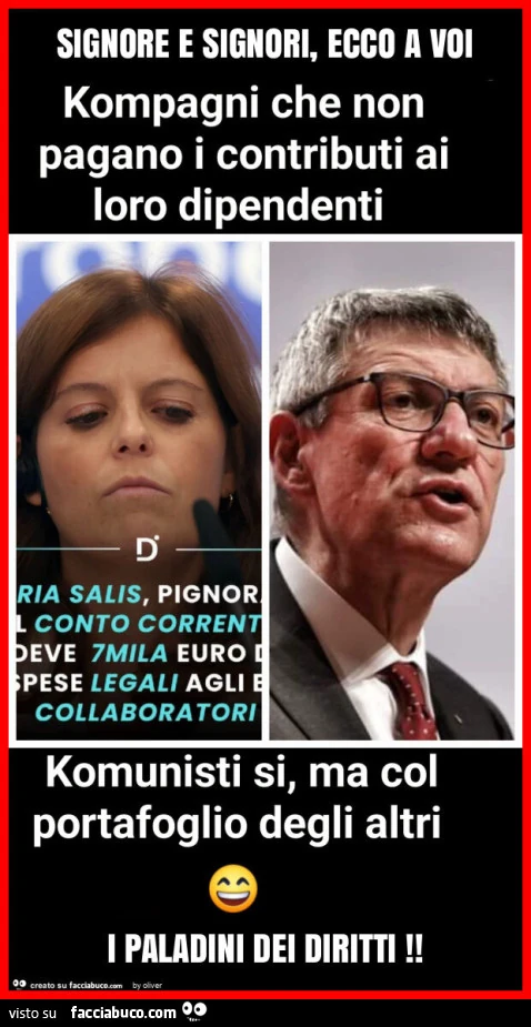 Signore e signori, ecco a voi i paladini dei diritti