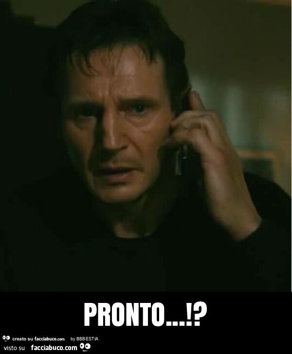Pronto&hellip; !?