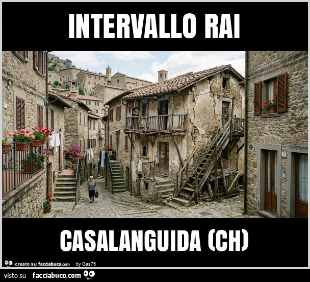 Intervallo rai casalanguida (ch)