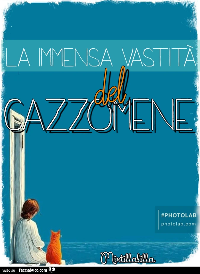 L'immensa vastitร