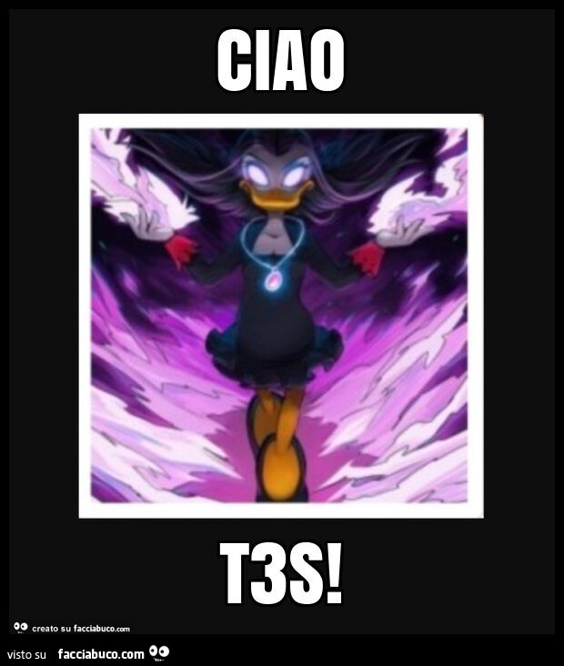 Ciao t3s