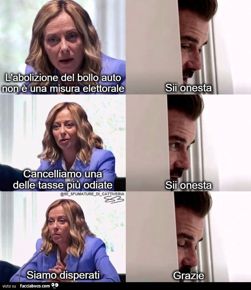 Sii onesta