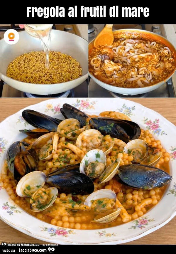 Fregola ai frutti di mare