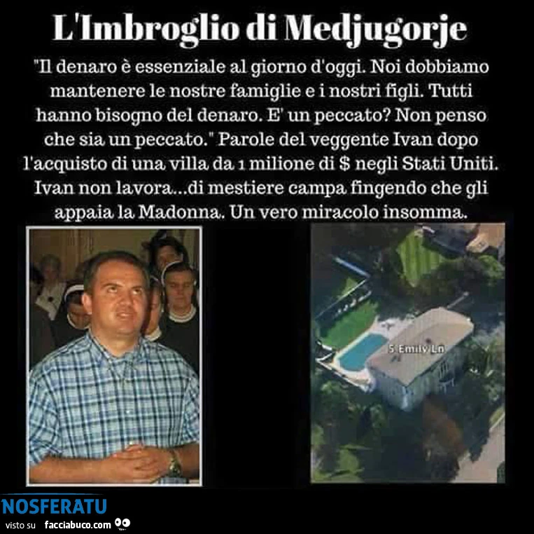 L' imbroglio di Medjugorje