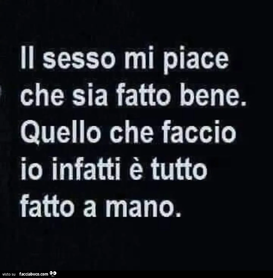 Il sesso