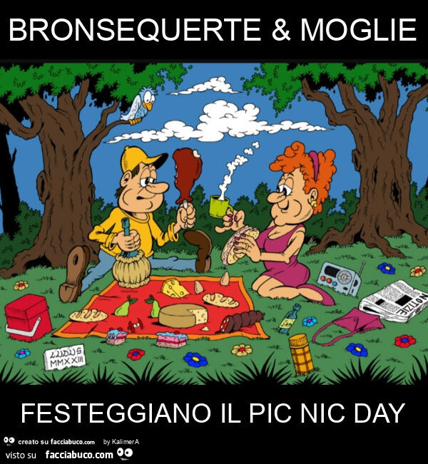 Oggi Pic Nic Day e Grigliate a tutto gas