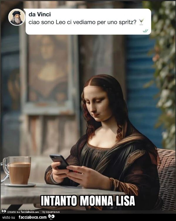 Intanto monna lisa