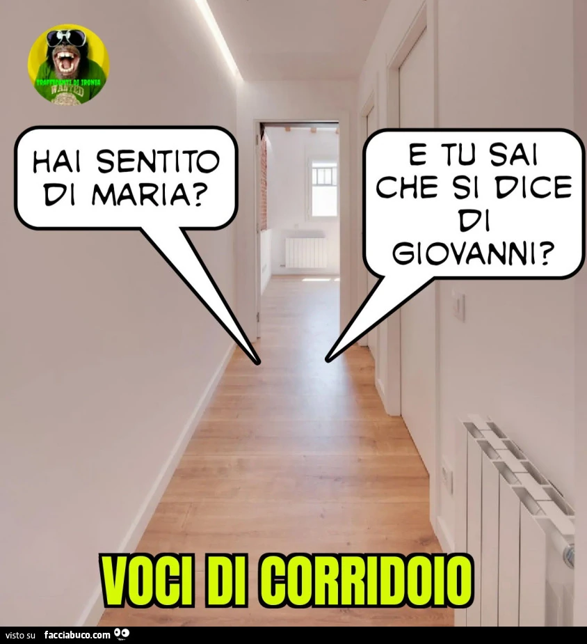 Hai sentito di Maria e tu sai che si dice