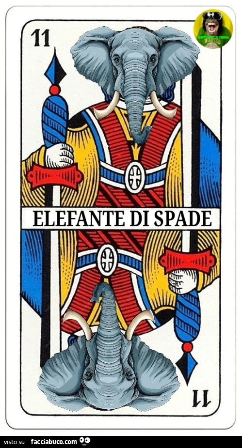 Elefante di spade