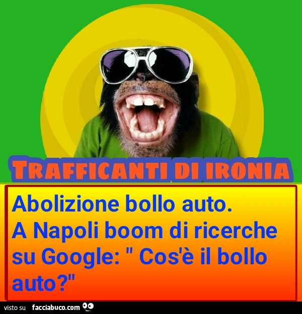 Abolizione bollo auto a Napoli boom di ricerche su Google