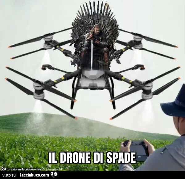 Il drone di spade