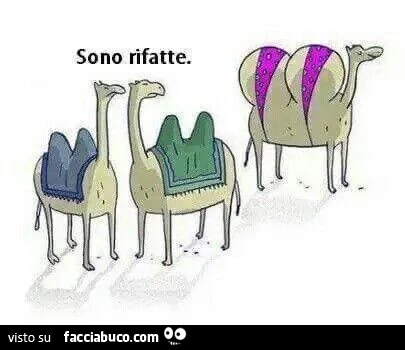Sono rifatte