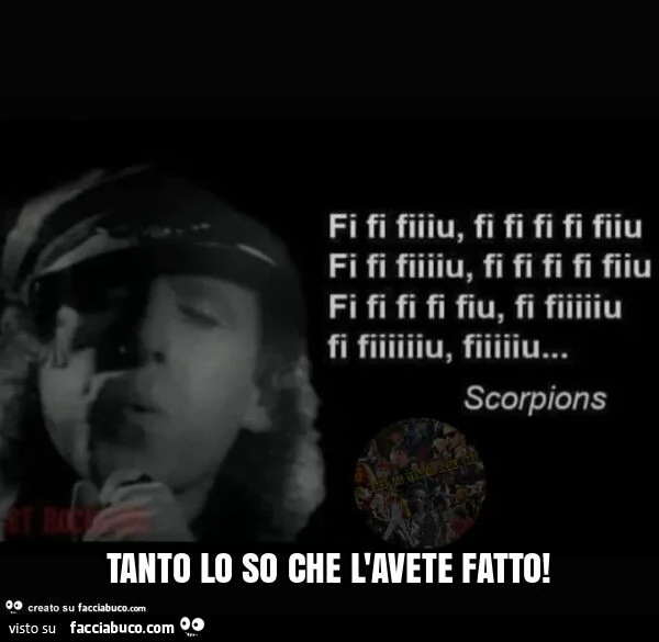 Fischiettare. Tanto lo so che l'avete fatto