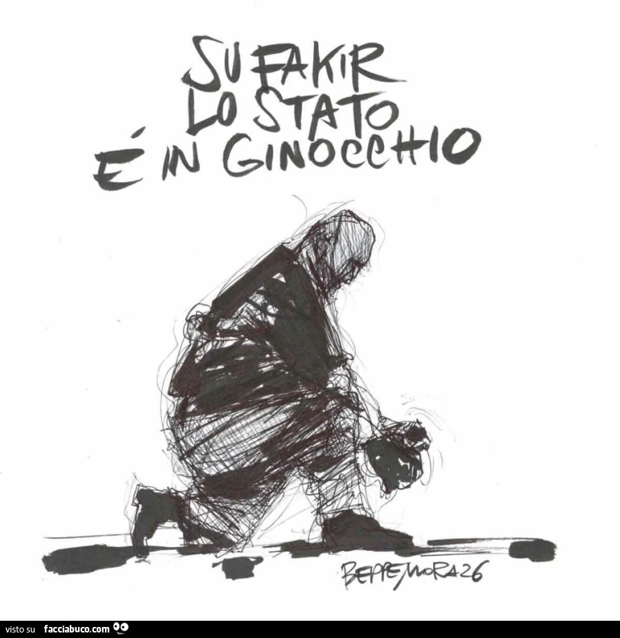 Su fakir lo stato è in ginocchio