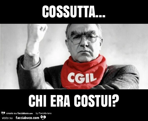 Cossutta… chi era costui?