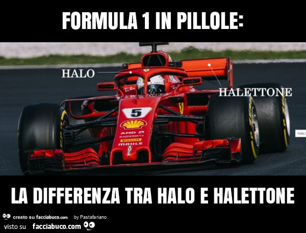 Formula 1 in pillole: la differenza tra halo e halettone