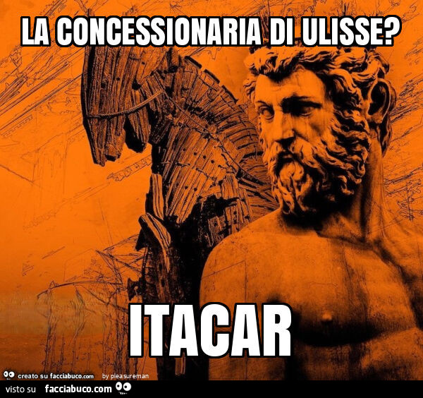 La concessionaria di ulisse? Itacar