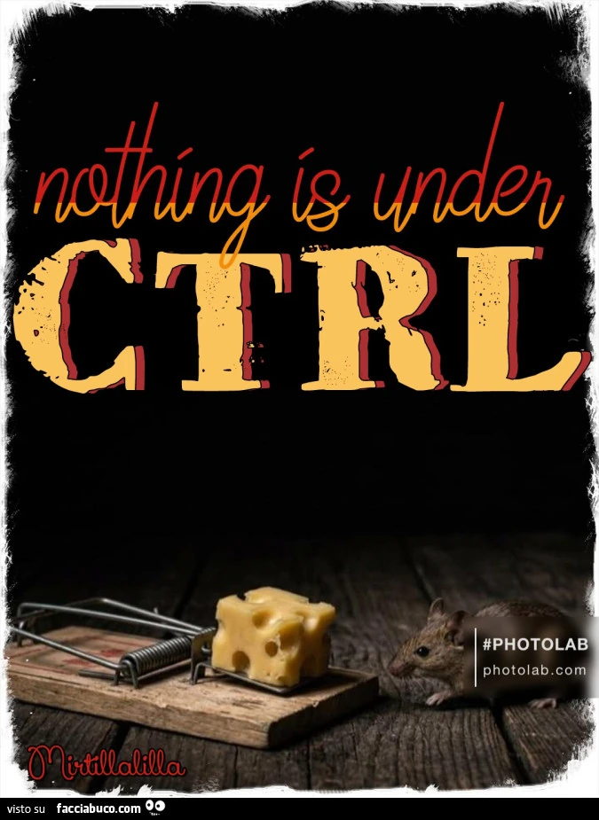Nothing under control
