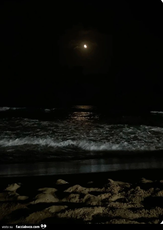 Mare di notte