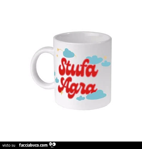 Tazza Stufa Agra