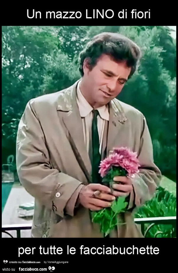 Un mazzo lino di fiori per tutte le facciabuchette