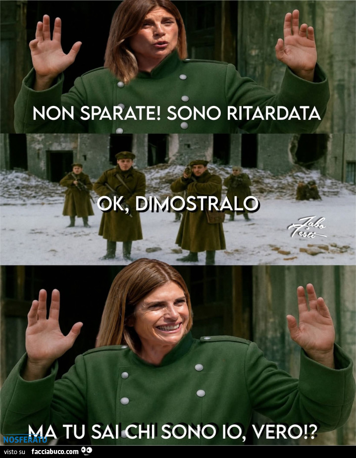 Lei non sa chi sono io