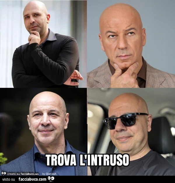 Trova l'intruso