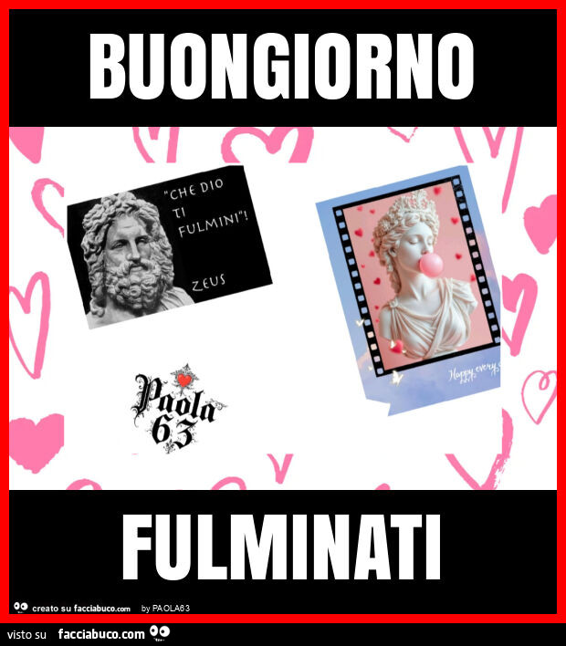 Buongiorno fulminati