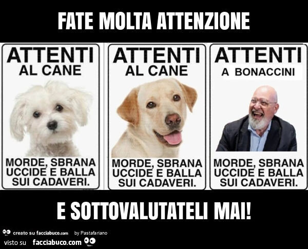 Fate molta attenzione e sottovalutateli mai