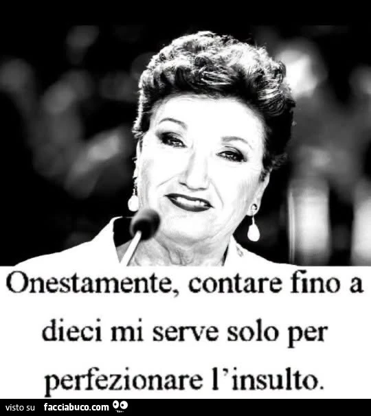 Per essere precisi