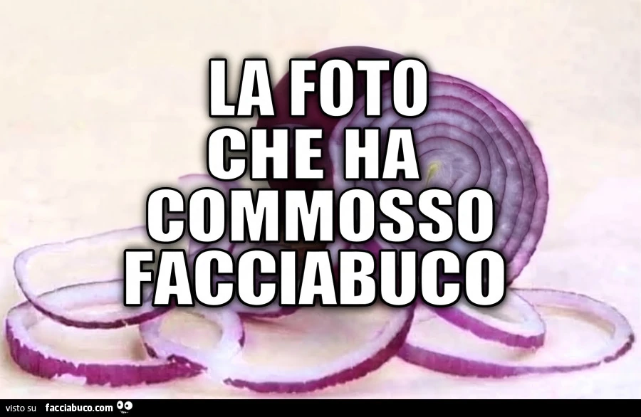 La foto che ha commosso facciabuco