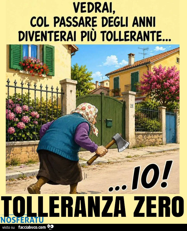 TOLLERANZA ZERO