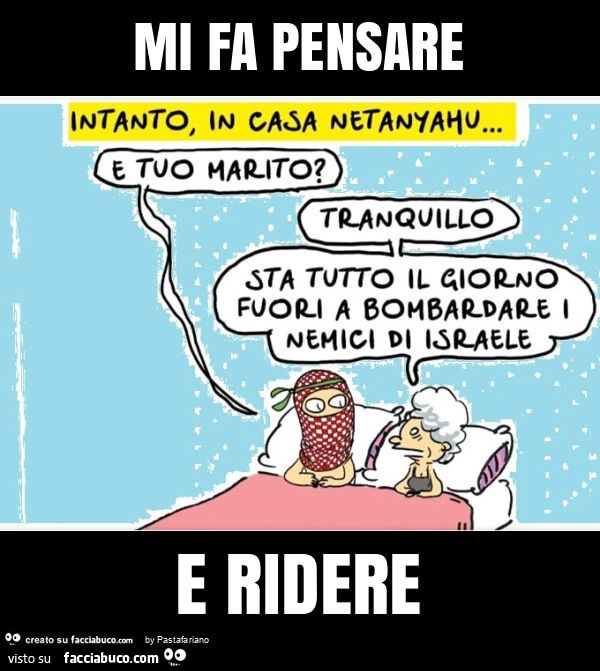 Mi fa pensare e ridere