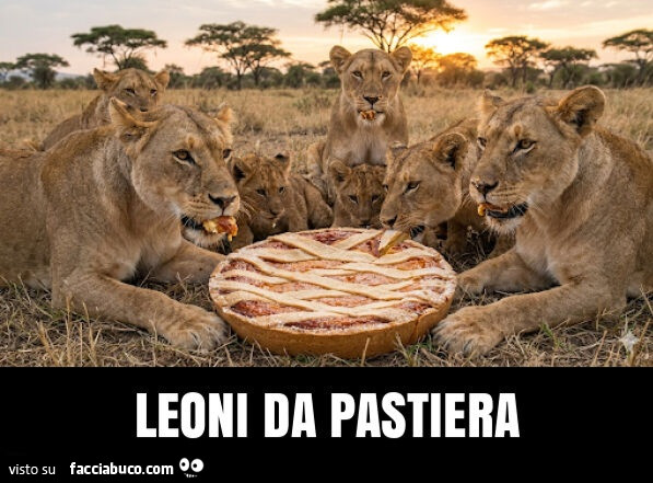 Leoni da pastiera