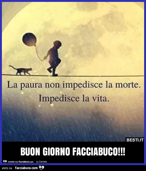 Buon giorno facciabuco