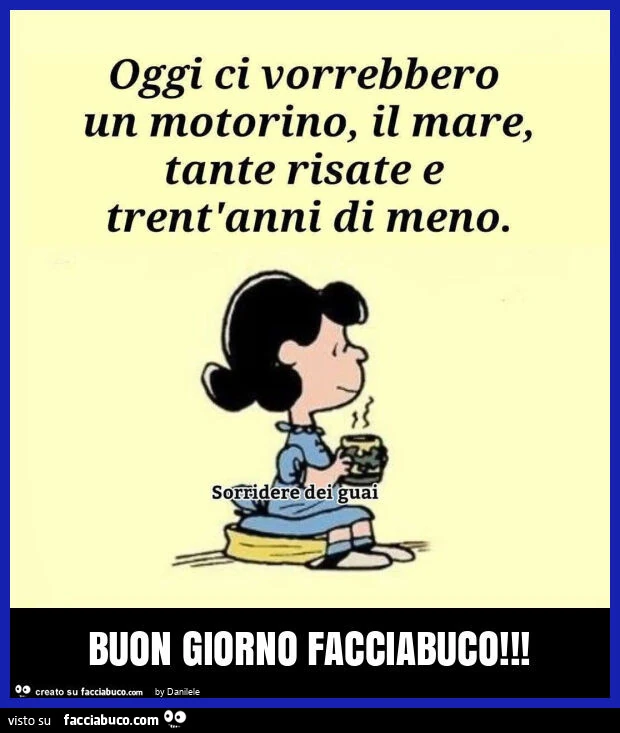 Buon giorno facciabuco
