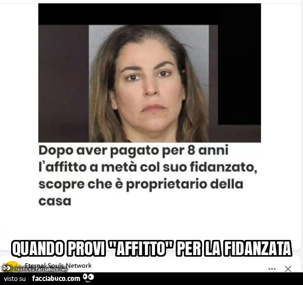 Quando provi "affitto" per la fidanzata