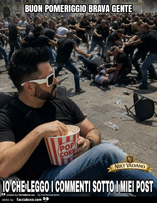 Buon pomeriggio brava gente