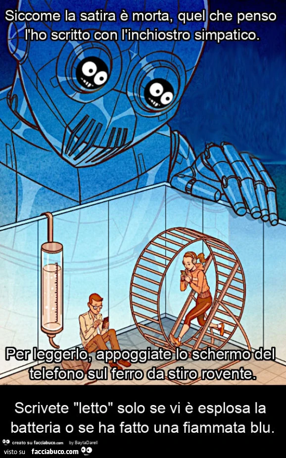 Scrivete "letto" solo se vi è esplosa la batteria o se ha fatto una fiammata blu