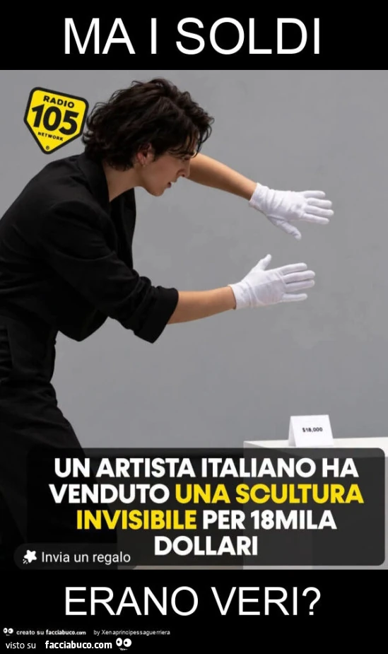 Ma i soldi erano veri?