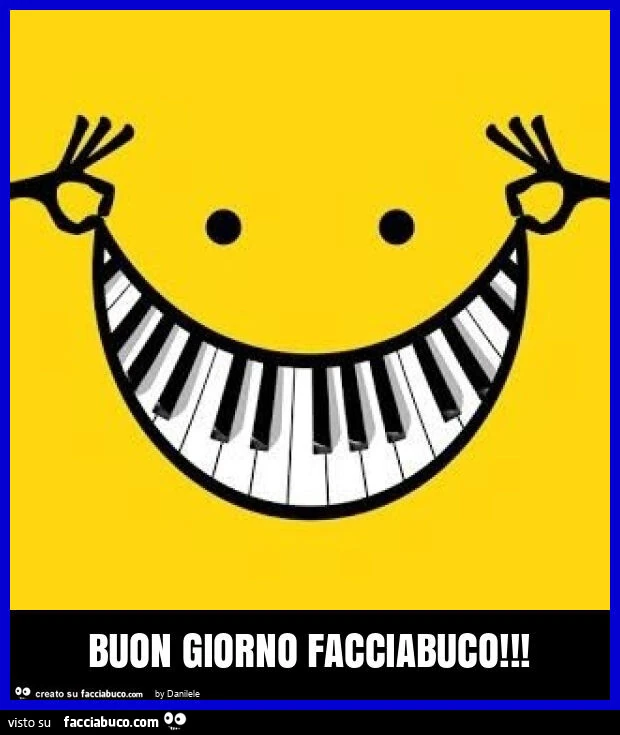 Buon giorno facciabuco