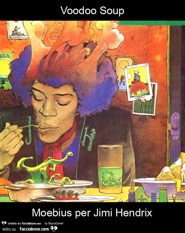 Voodoo soup moebius per jimi hendrix