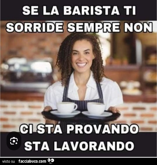La barista